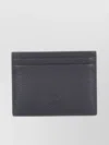 Christian Louboutin Textured Pebbled Studded Wallets In Grey