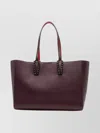 Christian Louboutin Textured Tote Bag Studded Handles
