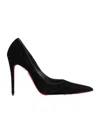 Christian Louboutin So Kate Patent Pointed-toe Red Sole Pump In Black