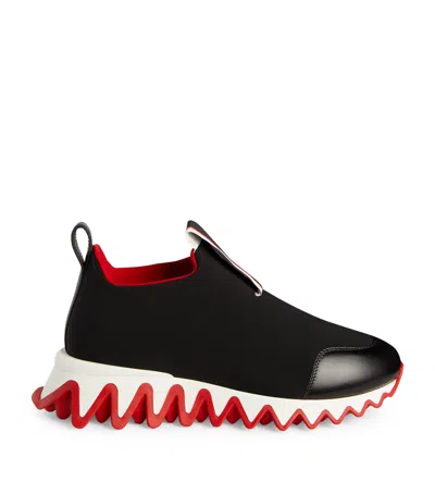 Christian Louboutin Tiketa Run Flat Trainers In Black