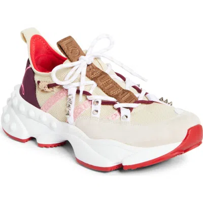 Christian Louboutin Trail 'n' Run Spike Sneaker In Multi