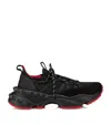 Christian Louboutin Trailnrun Low-top Sneakers In Black