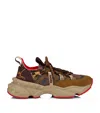 Christian Louboutin Trailnrun Sneakers In Red