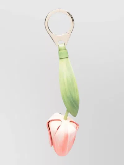 Christian Louboutin Tulip Flower Bag Charm Keyring Accessory