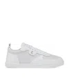 Christian Louboutin Tutti Rui Donna Perforated Red Sole Sneakers In White