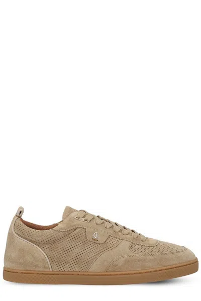 Christian Louboutin Tutti Rui Lace In Beige