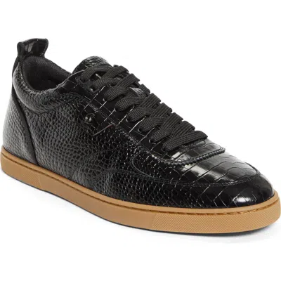 Christian Louboutin Tutti Rui Sneaker In Black