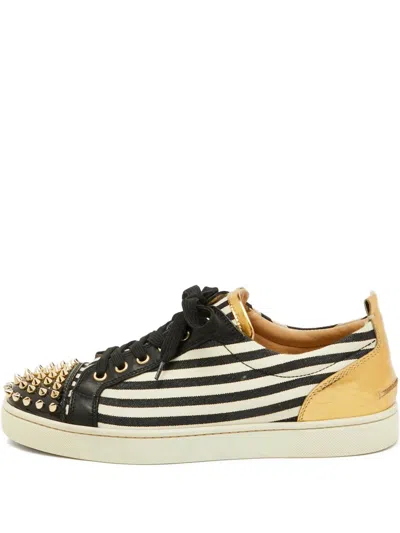 Pre-owned Christian Louboutin Varsi Spikes Sneakers