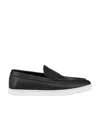 Christian Louboutin Men's Varsiboat Loafers In Black