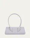 Christian Louboutin Venus Calf Leather Baguette Shoulder Bag In Blue