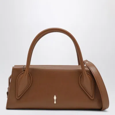 Christian Louboutin Venus Crossbody Bag In Brown Calf Leather Women