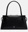 Christian Louboutin Venus Medium Shoulder Bag Structured Top Handles In Black