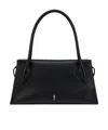 Christian Louboutin Venus Medium Shoulder Bag Structured Top Handles In Black