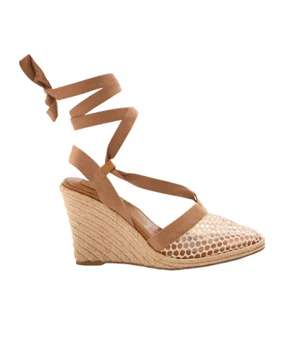 Christian Louboutin Versatile Wedge Heel Sandals In Brown