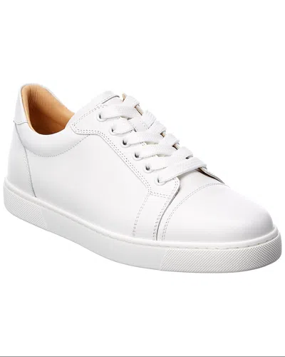 Christian Louboutin Vieira Leather Sneaker In White