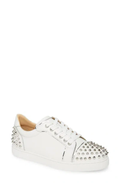 CHRISTIAN LOUBOUTIN CHRISTIAN LOUBOUTIN VIEIRISSIMA SPIKE LOW TOP SNEAKER