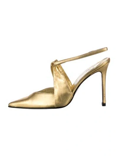 Pre-owned Christian Louboutin Vintage Leather Mules