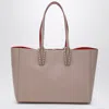 Christian Louboutin Small Vintage Leather Cabata Tote Bag In Pink