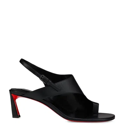 Christian Louboutin Viva Condora 55 Leather Slingback Sandals