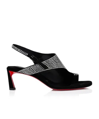 Christian Louboutin Viva Condora Strass In Black