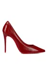 Christian Louboutin Sporty Kate 100 Patent-leather Pumps In Red