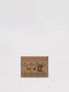 Christian Louboutin W Kios Card Cases In 米色
