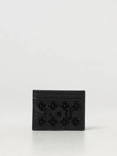 Christian Louboutin Wallet  Woman Color Black In 黑色