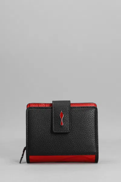 Christian Louboutin Wallet In Black Leather