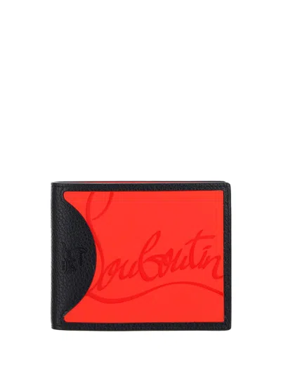 Christian Louboutin Wallet In Loubi Black