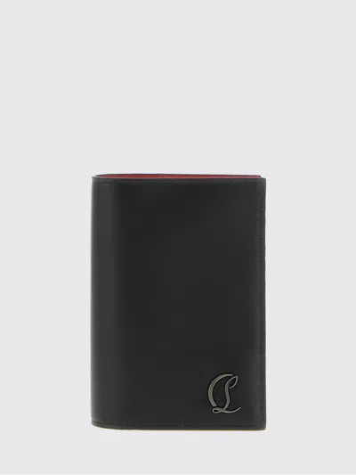 Christian Louboutin Wallet Men  In Black