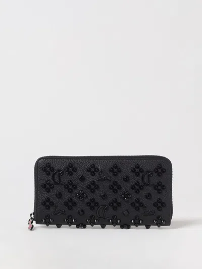 CHRISTIAN LOUBOUTIN CHRISTIAN LOUBOUTIN WALLET WOMAN BLACK
