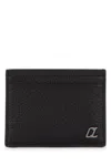 Christian Louboutin Logo Detailed Bi-fold Wallet In Blkmetal
