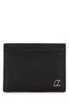 Christian Louboutin Logo Detailed Bi-fold Wallet In Blkmetal