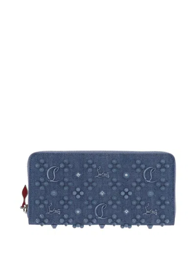 Christian Louboutin Wallets In Blue/lac