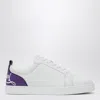 CHRISTIAN LOUBOUTIN CHRISTIAN LOUBOUTIN WHITE CALFSKIN LOW SNEAKER FUN LOUIS JUNIOR