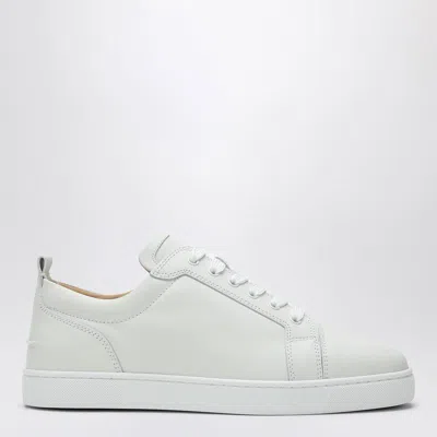 CHRISTIAN LOUBOUTIN CHRISTIAN LOUBOUTIN WHITE LEATHER SNEAKER LOUIS JUNIOR