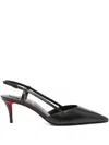 Christian Louboutin With Heel Black In Black