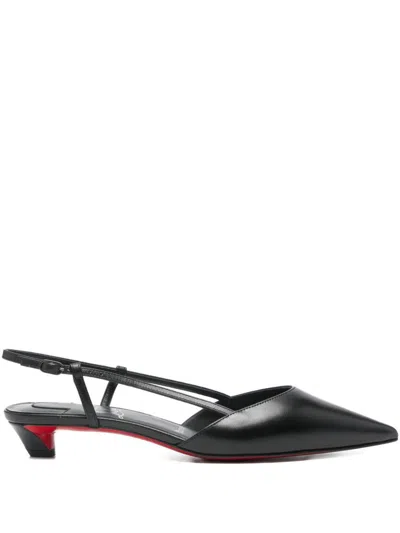 CHRISTIAN LOUBOUTIN CHRISTIAN LOUBOUTIN WITH HEEL BLACK
