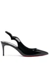 Christian Louboutin With Heel Blacks And Greys