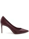 Christian Louboutin Elegant Patent Calf Leather Heels In Red
