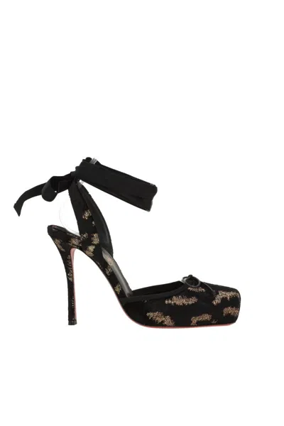 Christian Louboutin With Heel In Brown