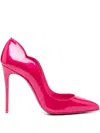Christian Louboutin Stylish Pointed Toe High Heel Pumps In Purple