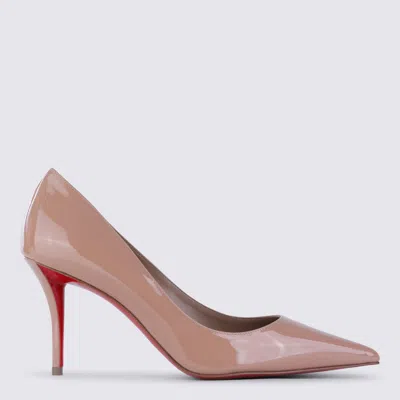 Christian Louboutin Blush Patent Calf Leather Miss Z 80 Pump In Pink
