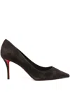 Christian Louboutin With Heel Marrone In Brown