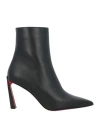 Christian Louboutin Woman Ankle Boots Black Size 8 Leather