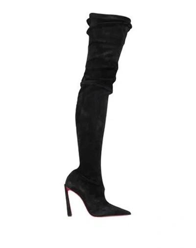 Christian Louboutin Woman Boot Black Size 8 Calfskin