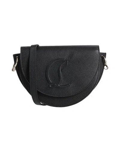 Christian Louboutin Woman Cross-body Bag Black Size - Calfskin
