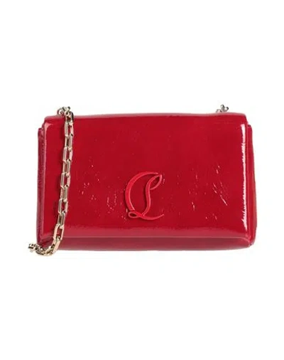 Christian Louboutin Woman Cross-body Bag Red Size - Leather