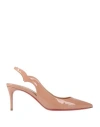 Christian Louboutin Woman Pumps Blush Size 7 Leather