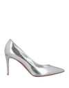 Christian Louboutin Kate 85 Sandals In Silver